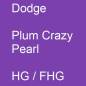 Preview: Dodge, Plum Crazy Pearl, HG / FHG.